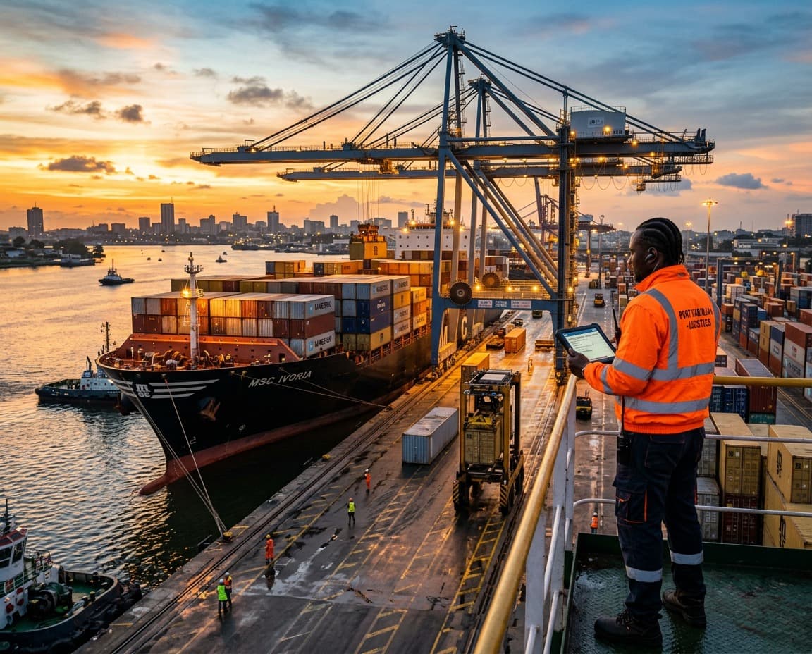 Export maritime depuis Abidjan